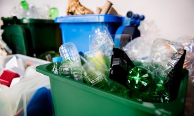 sampah plastik daur ulang