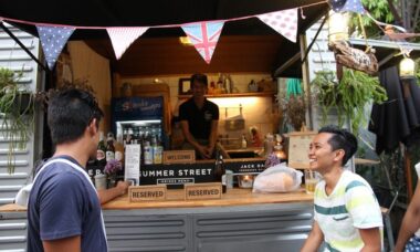 jualan kopi outdoor
