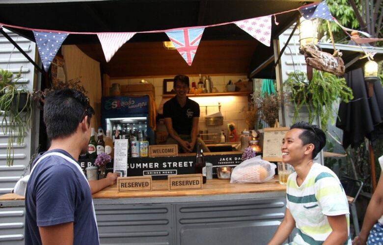 jualan kopi outdoor
