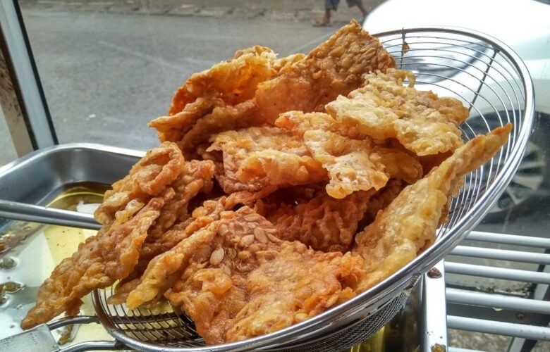 cara menurunkan minyak di keripik