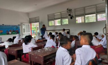 Sosialisasi Penggunaan Cocomesh di Sekolah Lingkungan