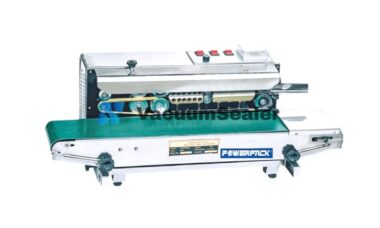 mesin continuous sealer kemas makanan