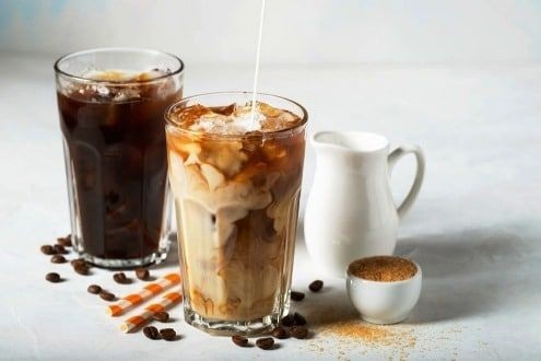 Kombinasi susu pada kopi