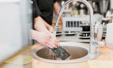 tempat cuci perlengkapan masak