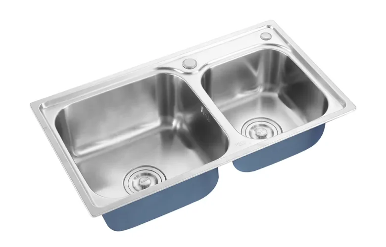 wastafel dua bak dapur profesional