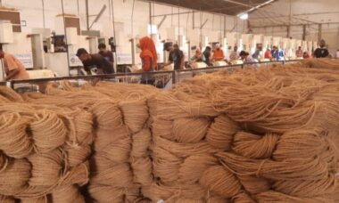 Sabut kelapa untuk insulasi bangunan alami