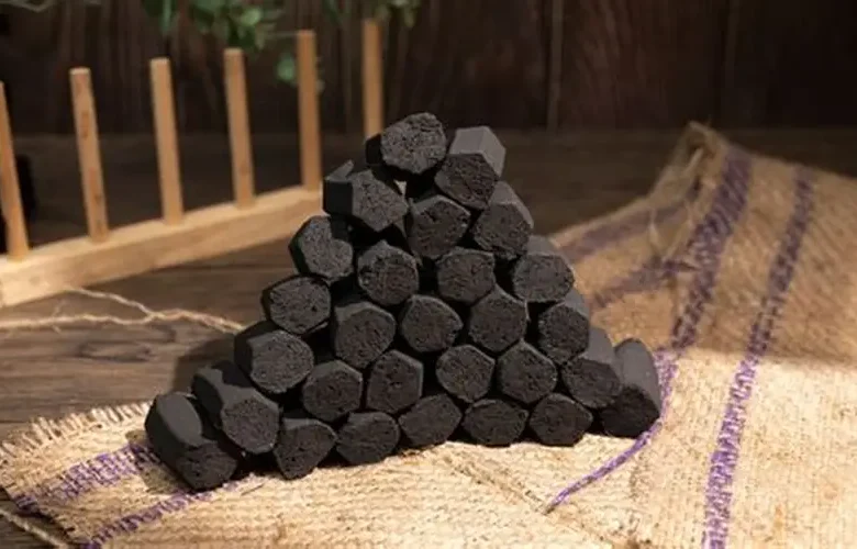 Shisha briquettes for cooking with clean burning performance