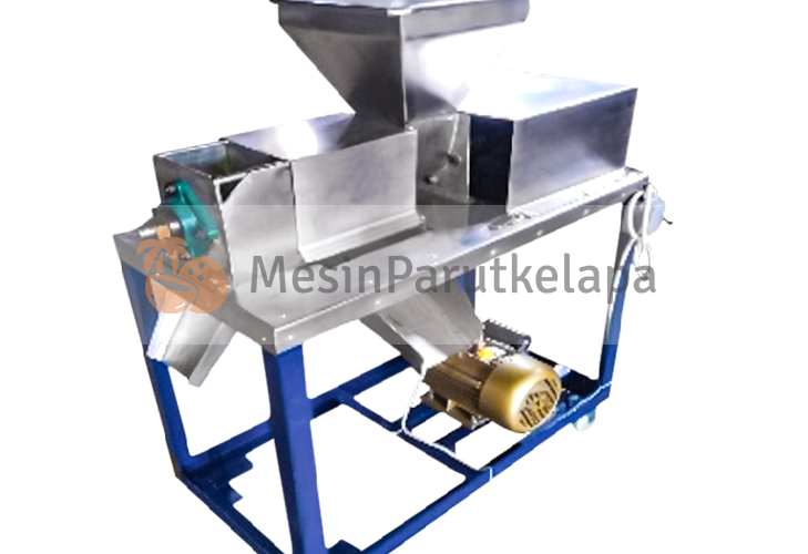 pengoperasian mesin peras santan
