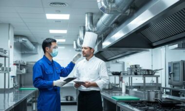 Sistem Ducting Exhaust Dapur Industri