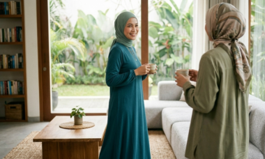 Bahan Jersey Gamis Modern yang Nyaman dan Stylish