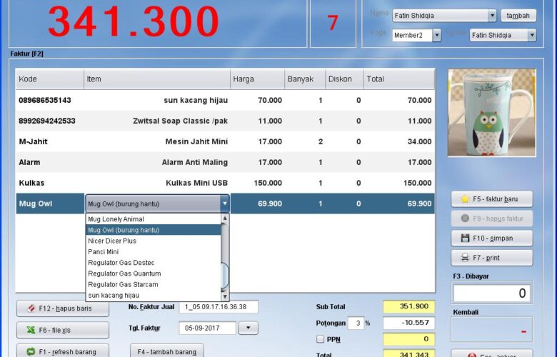 software POS berbasis desktop
