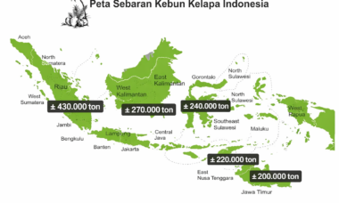Data Produksi Kelapa di Indonesia
