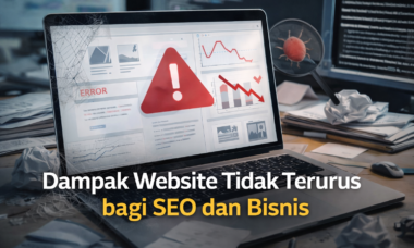 dampak website tidak terurus
