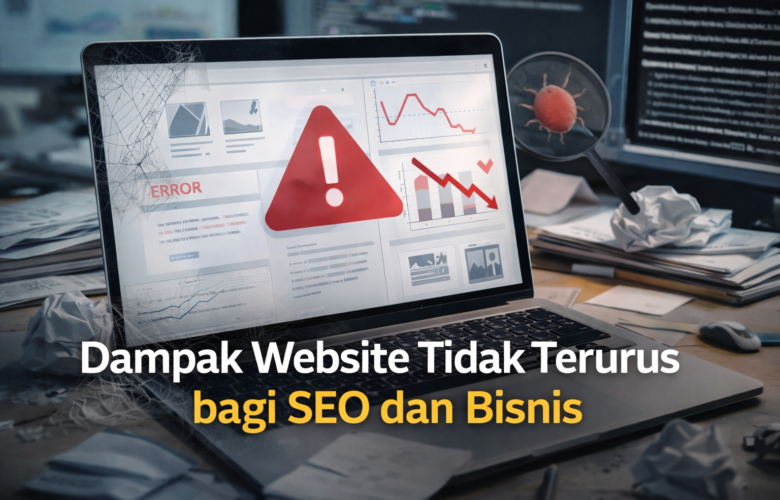 dampak website tidak terurus