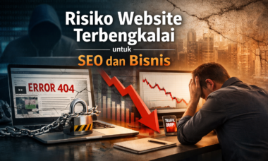 risiko website terbengkalai