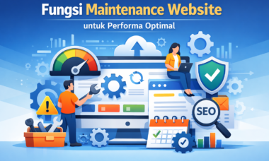 fungsi maintenance website