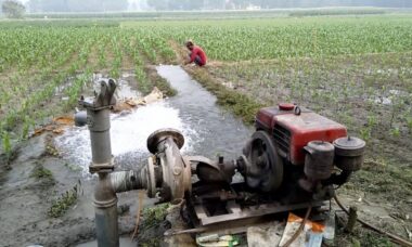 Pompa Air Irigasi Untuk Sawah