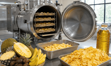 suhu ideal untuk vacuum frying