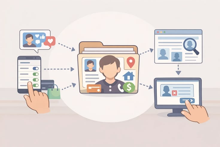 pengaruh deskripsi konteks di sekitar link terhadap pengelompokan entitas