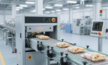 Standar akurasi check weigher pada proses penimbangan otomatis di lini produksi industri.
