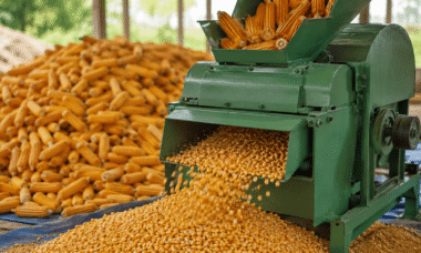 cara membersihkan biji jagung