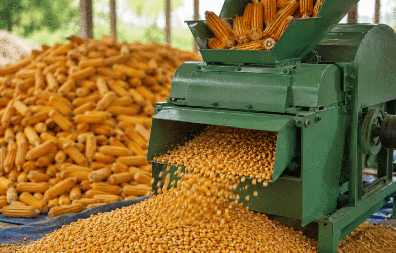 cara membersihkan biji jagung