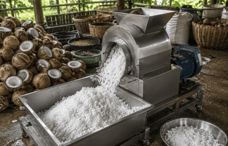alat untuk memarut kelapa cepat