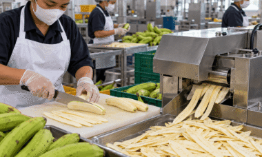 proses membuat keripik pisang