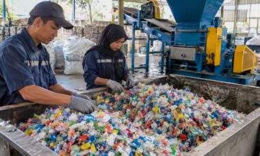 hasil cacahan plastik dimanfaatkan apa