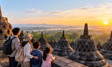 borobudur family tour