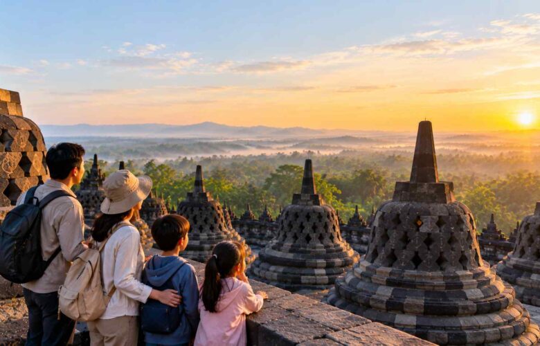 borobudur family tour