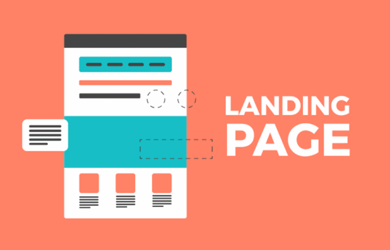tombol landing page