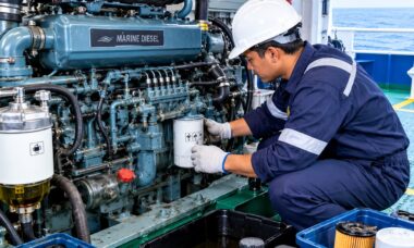perawatan mesin kapal secara berkala